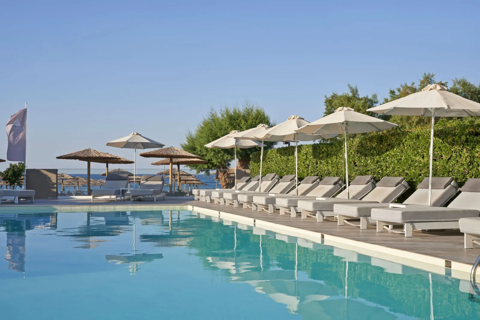 Atlantica Amalthia Hotel - Adults Only - Crete, Greece - Exterior, Outdoor Pool