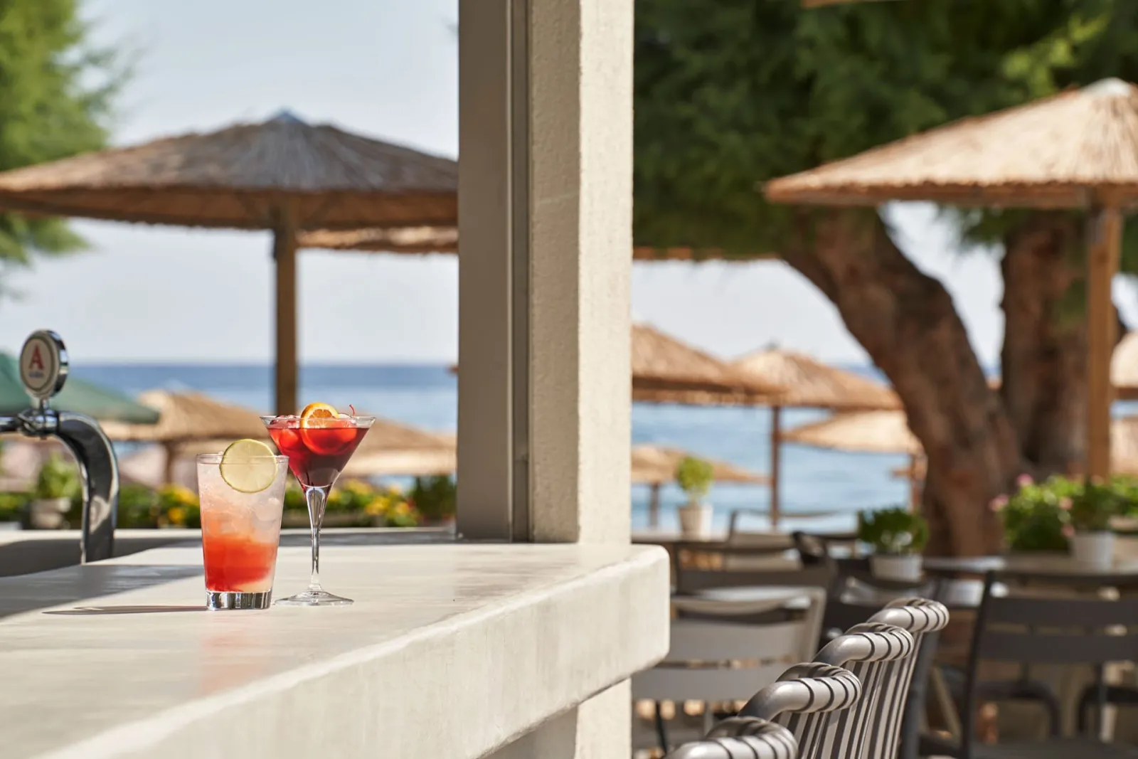 Atlantica Amalthia Hotel - Adults Only - Crete, Greece - Outdoor Pool and Bar