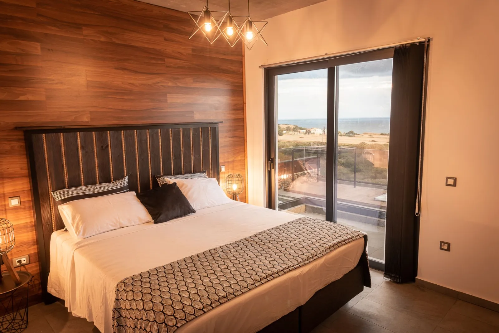 room view wood detail