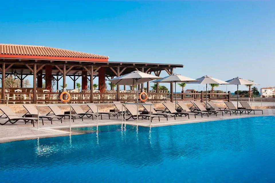 The swimming pool