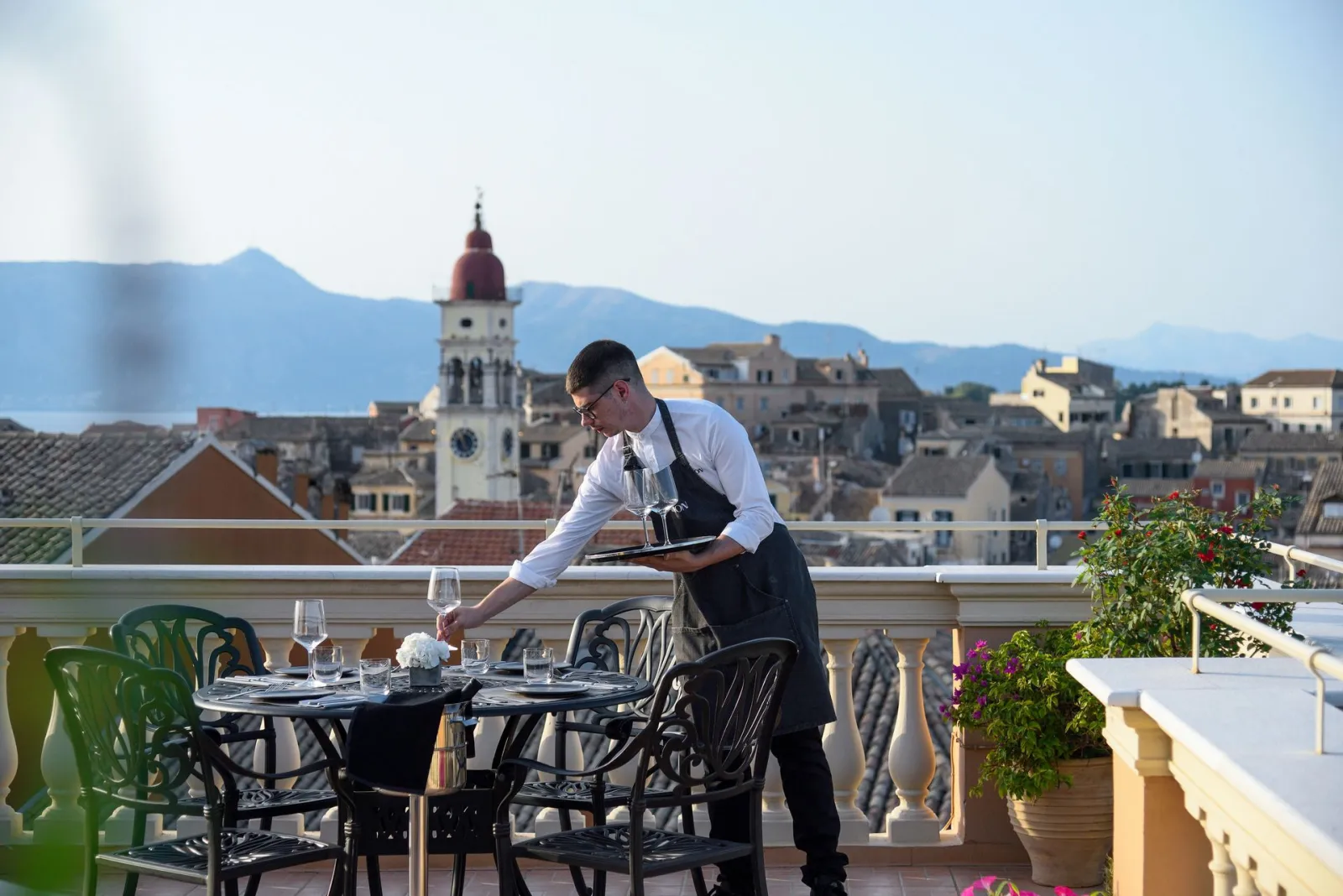 Our Roof Top Restaurant.