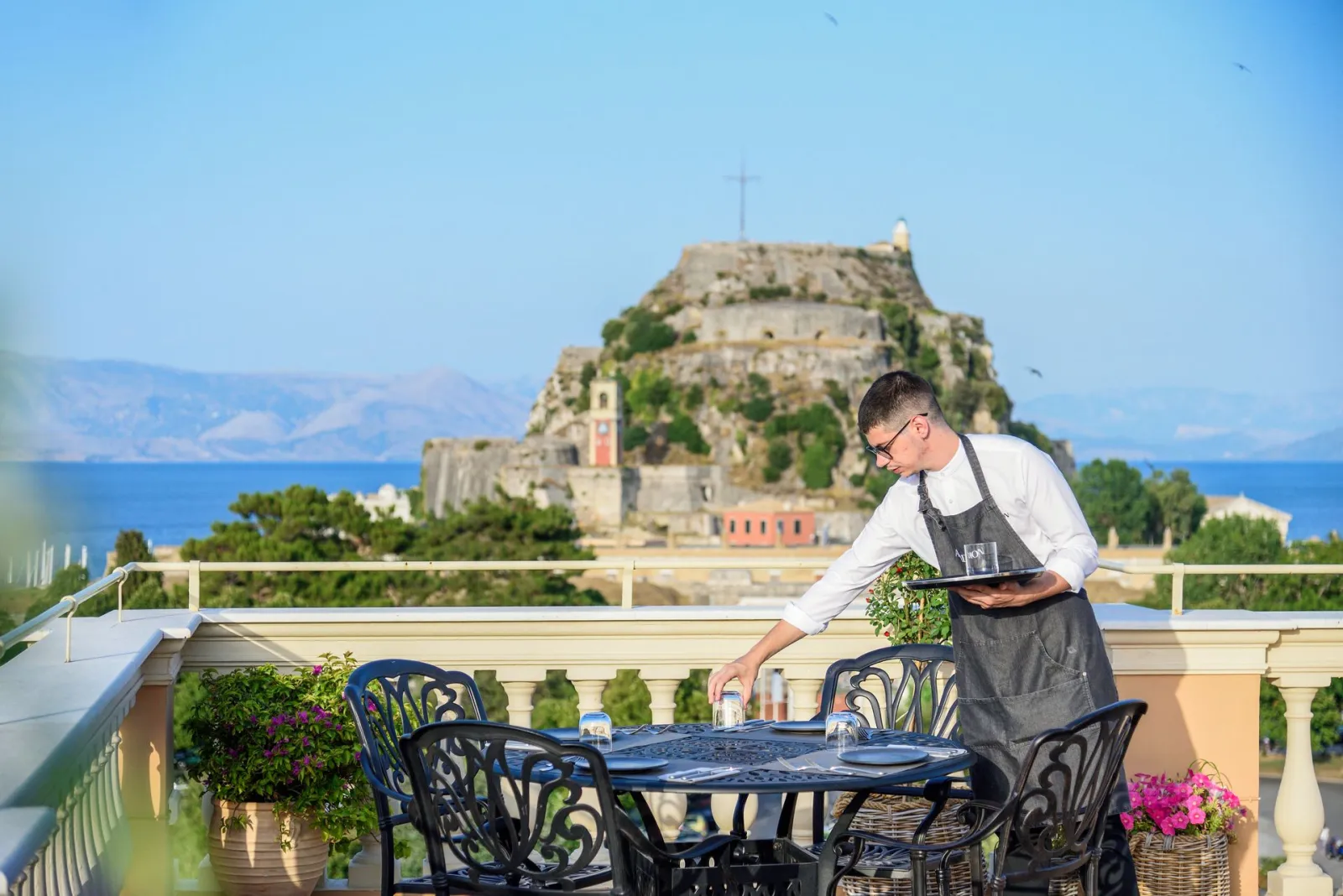 Our Roof Top Restaurant.