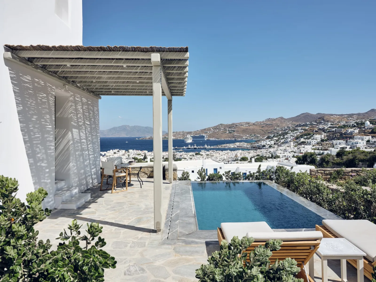 Hilltop Sea View room Private Pool | 250m from Belvedere Hotel | Shuttle Included |