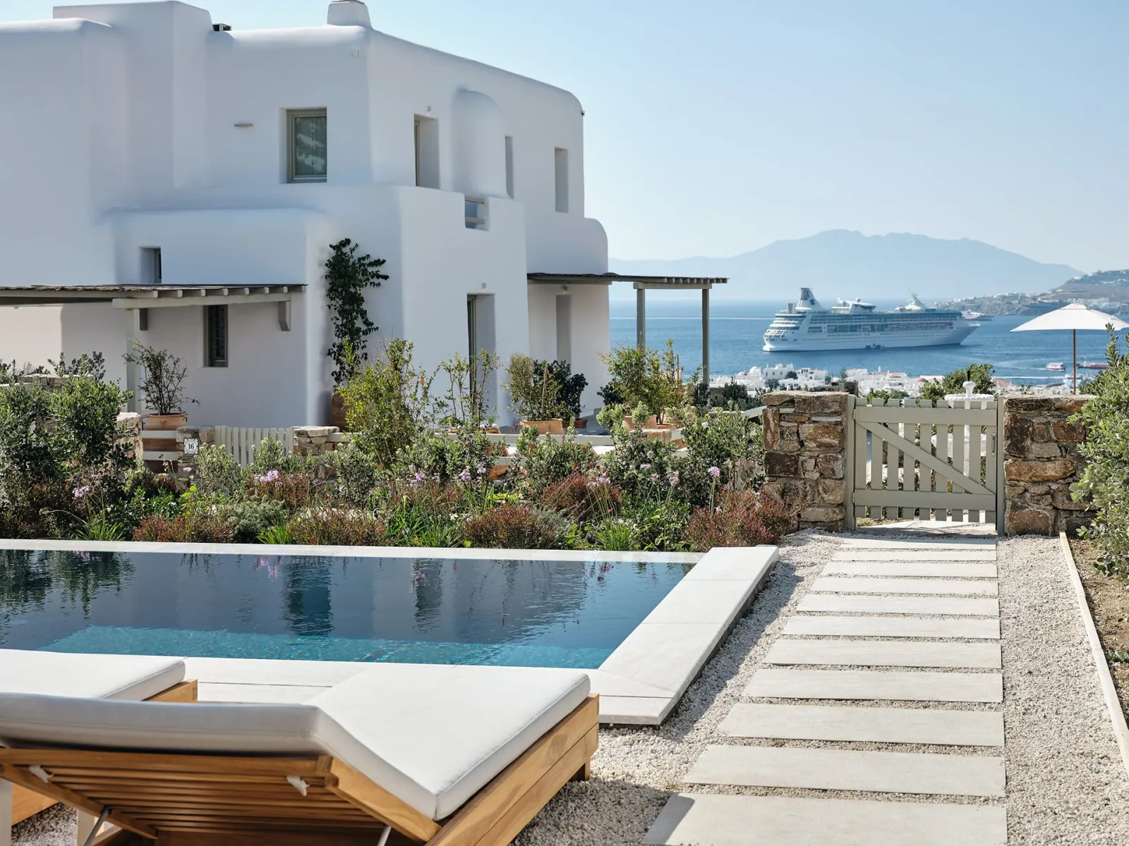 Hilltop Sea View room Private Pool | 250m from Belvedere Hotel | Shuttle Included |