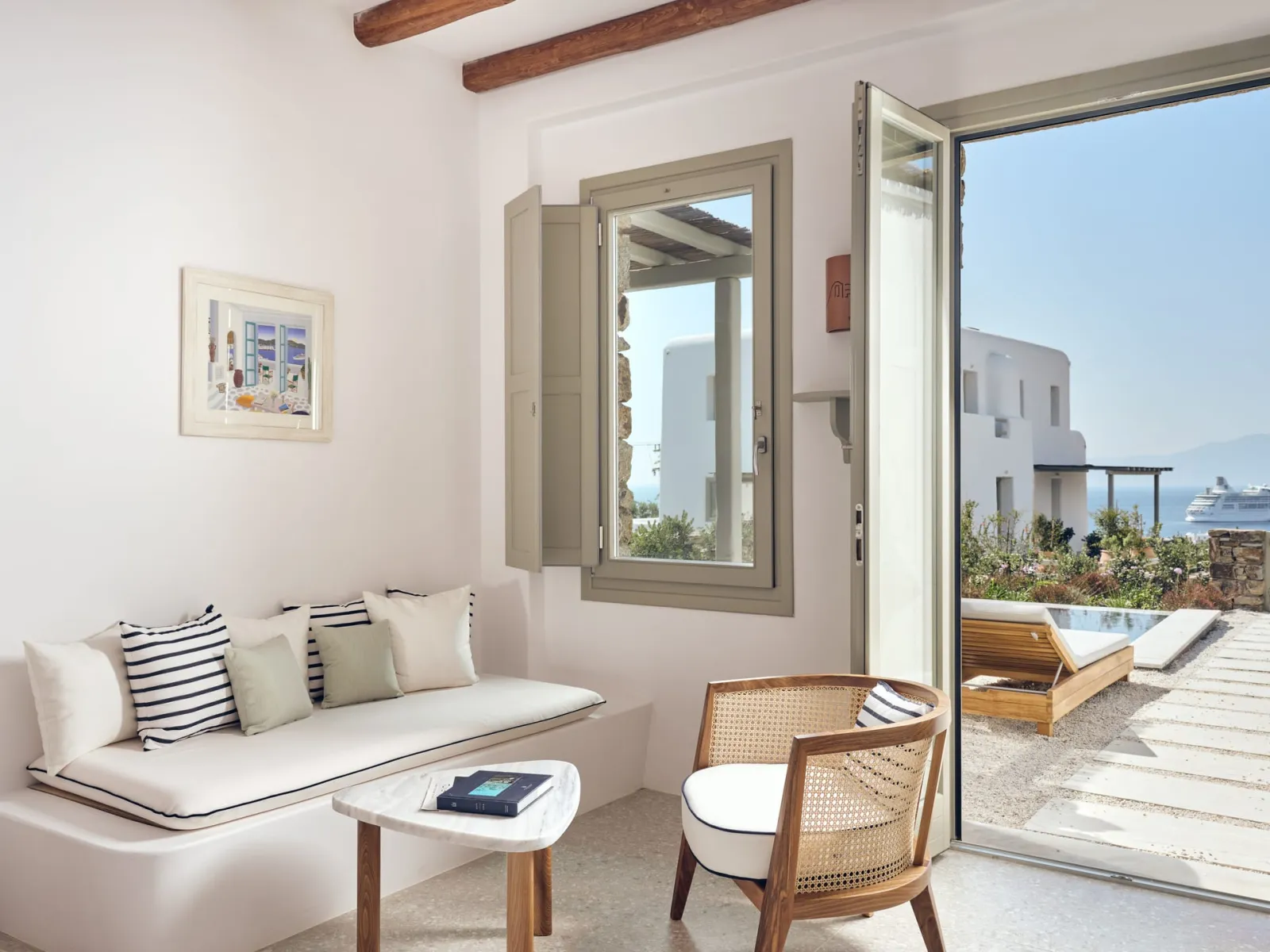 Hilltop Sea View Suite Private Pool | 250m from Belvedere Hotel | Shuttle Included |