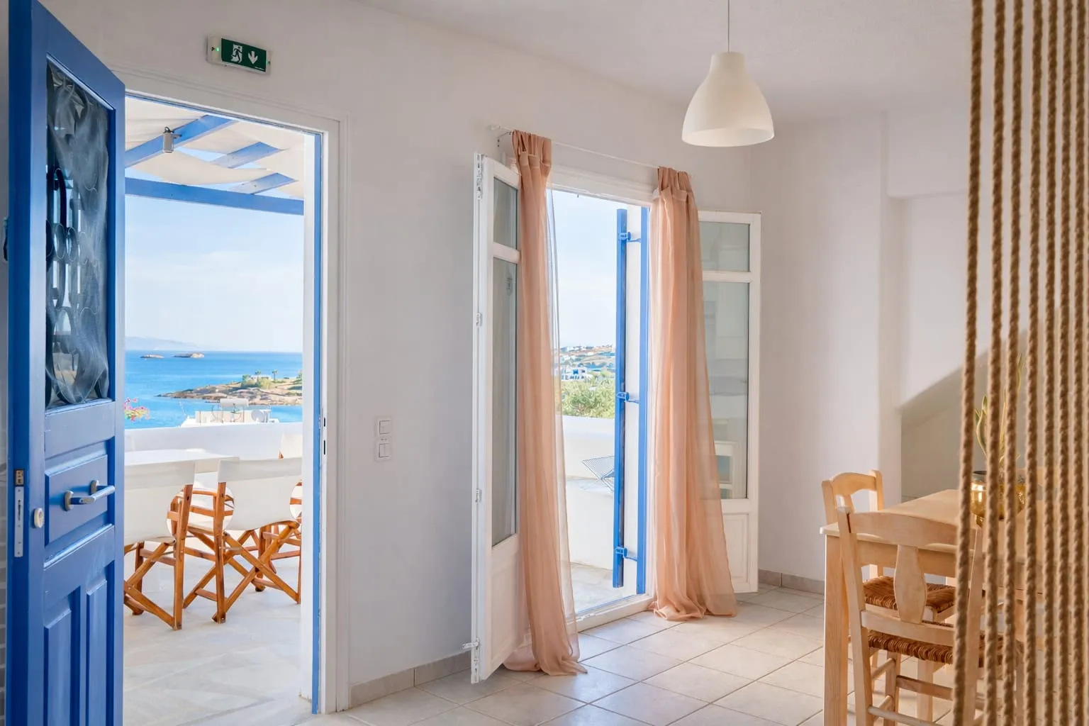 Dionysus | 2 Bedroom Family Apartment with Sea View and Patio