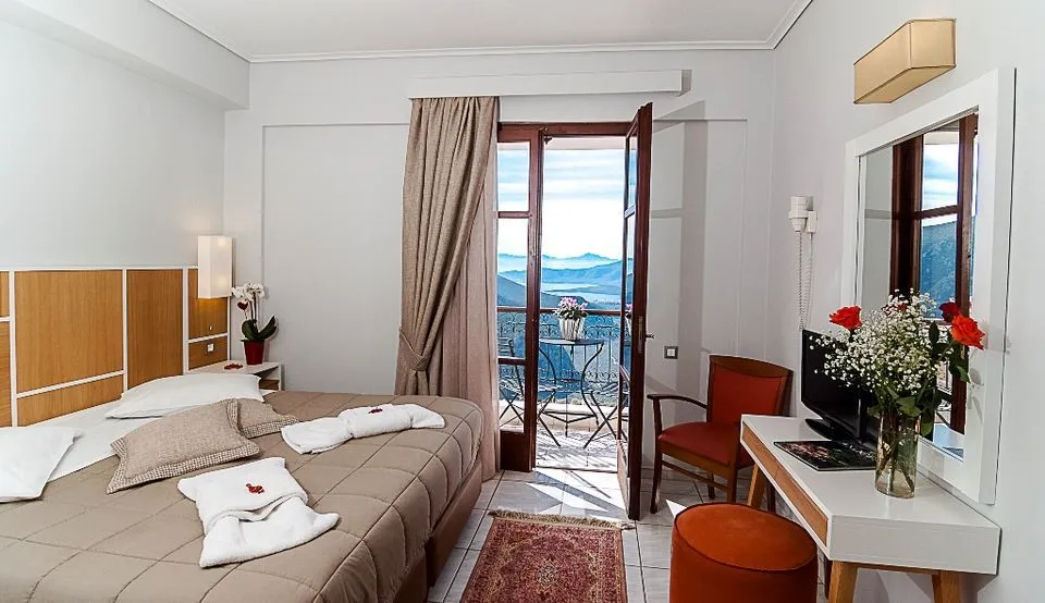 Double or Twin Room with Balcony and Panoramic View