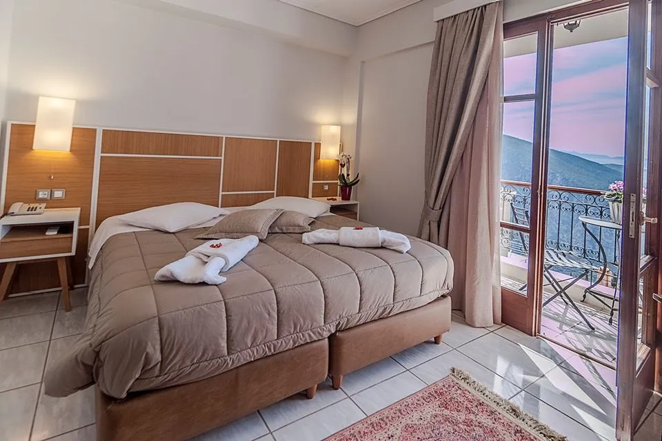 Double or Twin Room with Balcony and Panoramic View