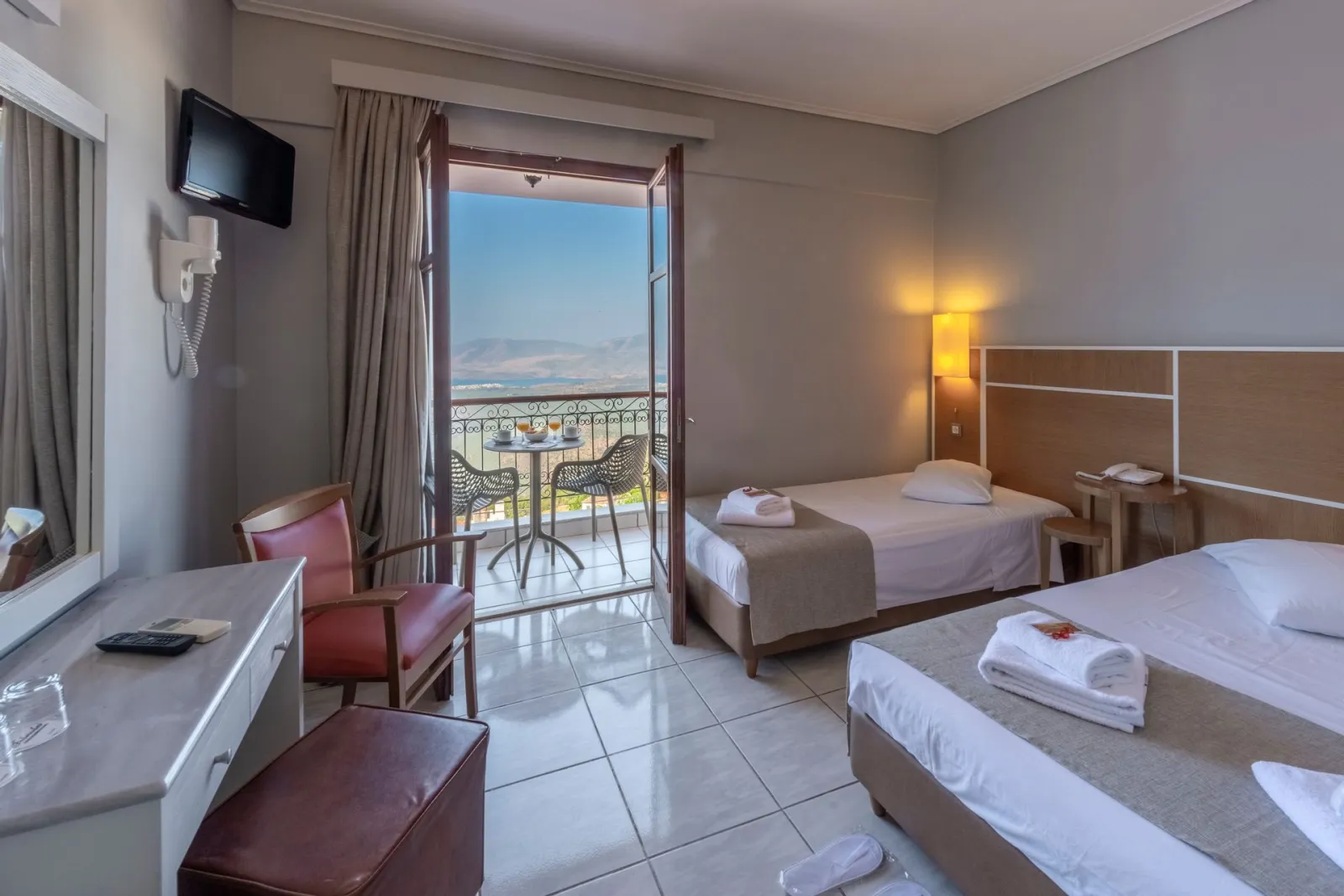 Triple Room with Balcony and Panoramic View