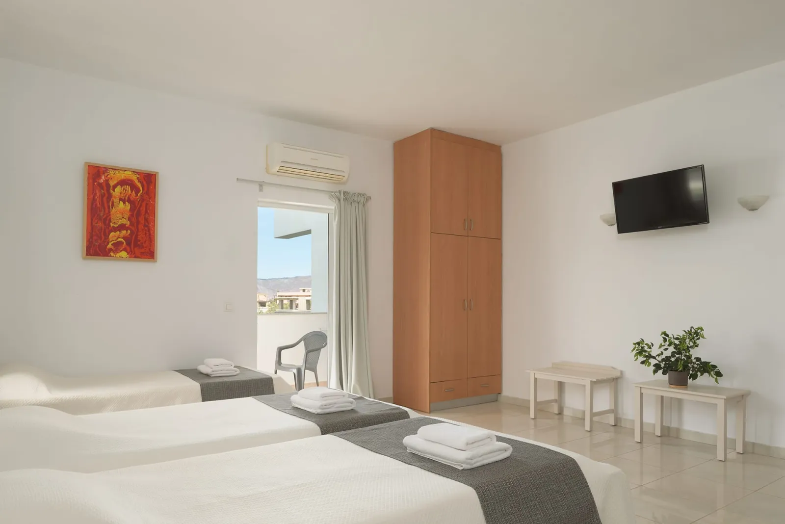 Triple Studio with Pool View