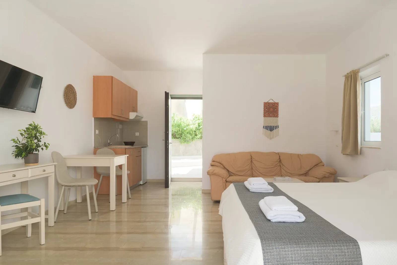 Double Studio with Pool View
