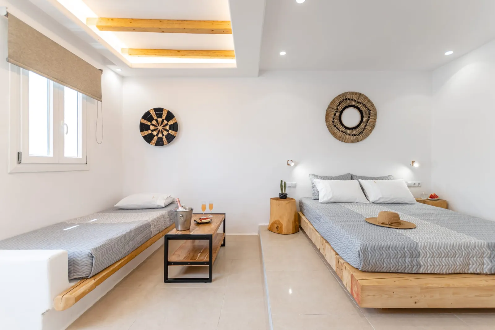 Junior Suite with Private Veranda & Outdoor Hot Tub | Semi-Basement