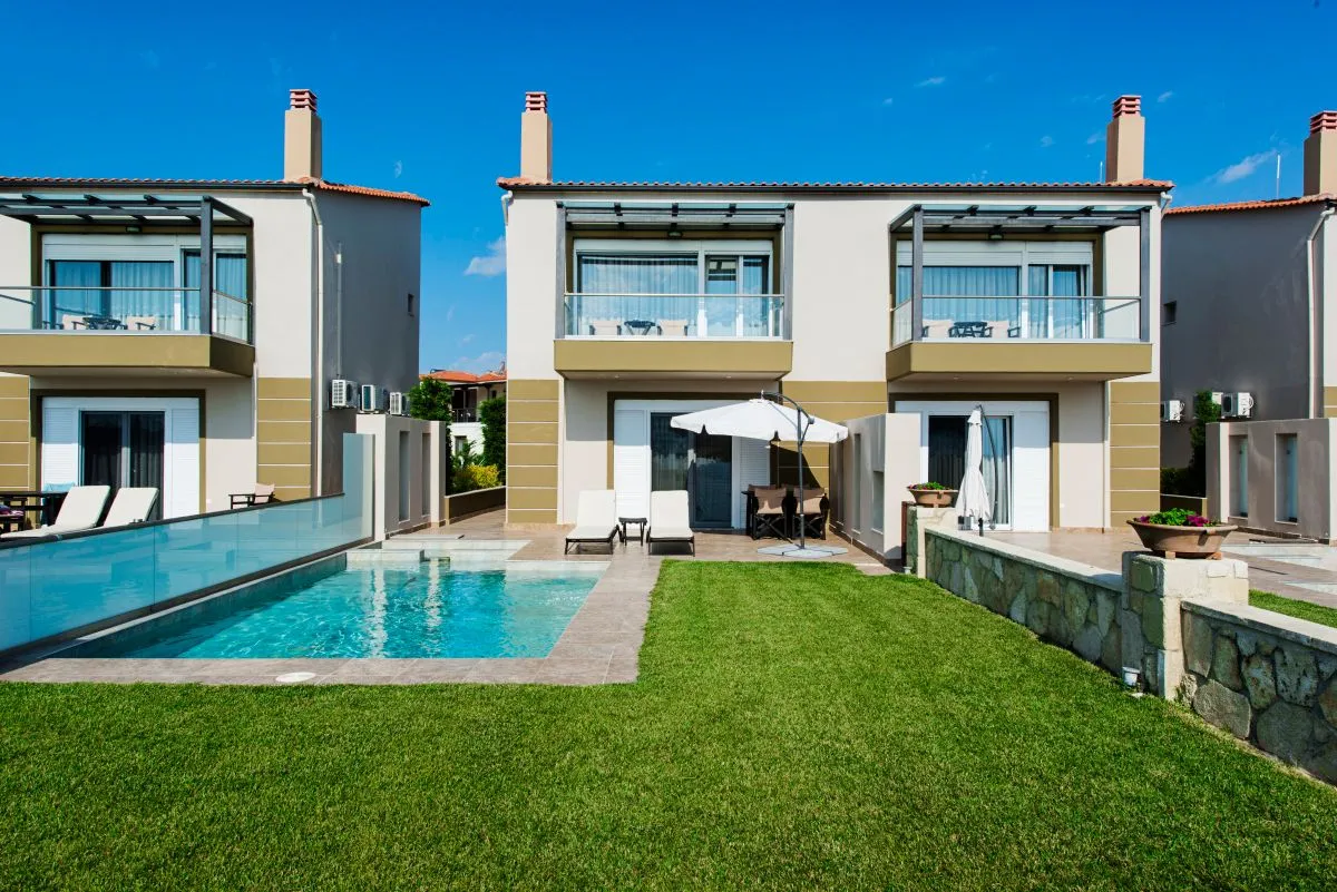 Sea View Villa 2 Bedrooms 85sqm  with Heated Swimming Pool