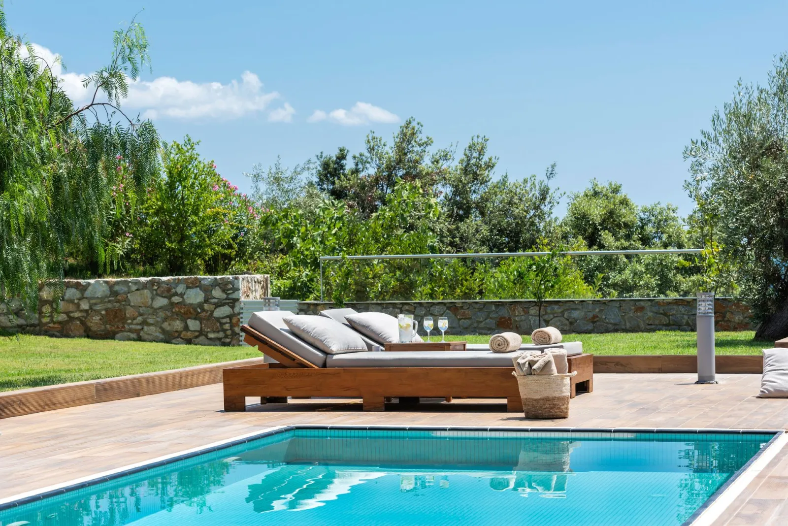 Deluxe Double with Private Pool Sea View