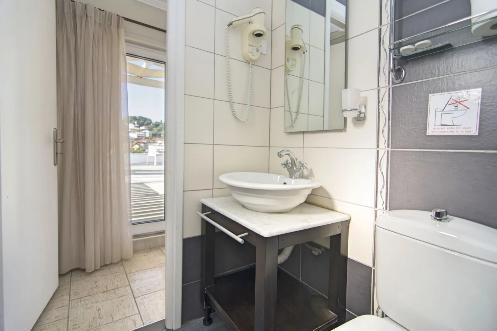 Penthouse double with private terrace and seaview