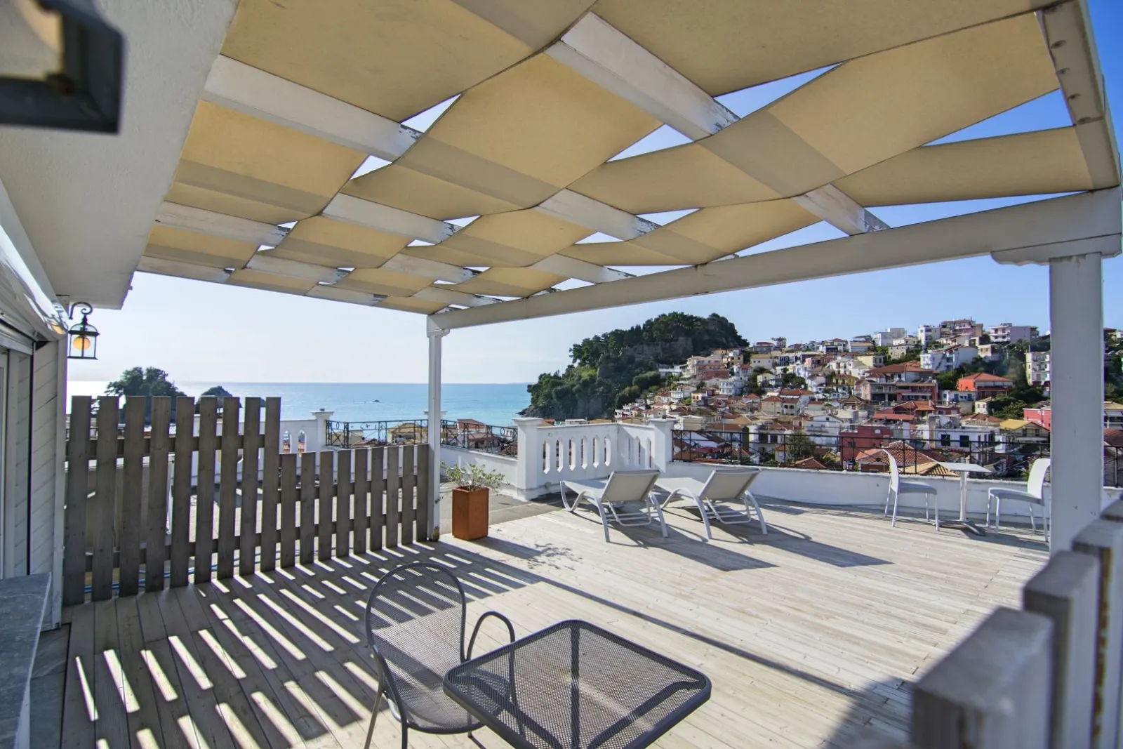 Penthouse double with private terrace and seaview