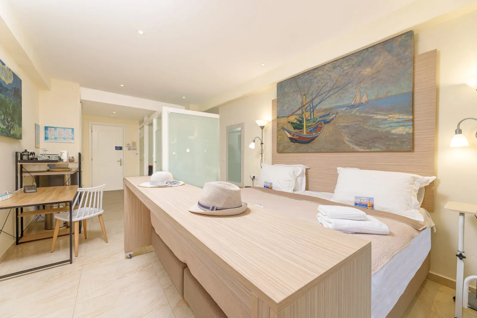 Superior Studio with Balcony and Park View