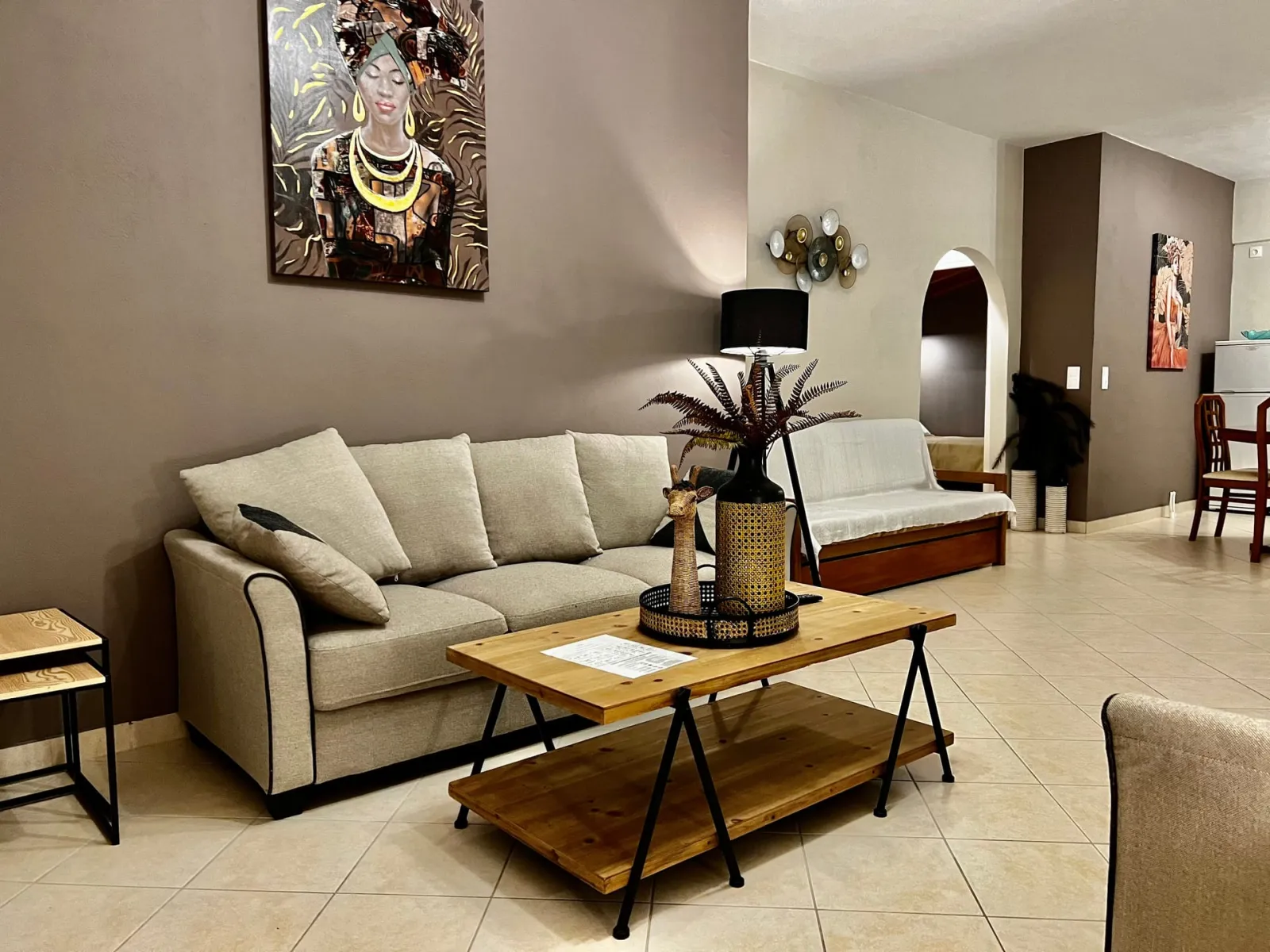 Deluxe apartment over the pool with whirlpool