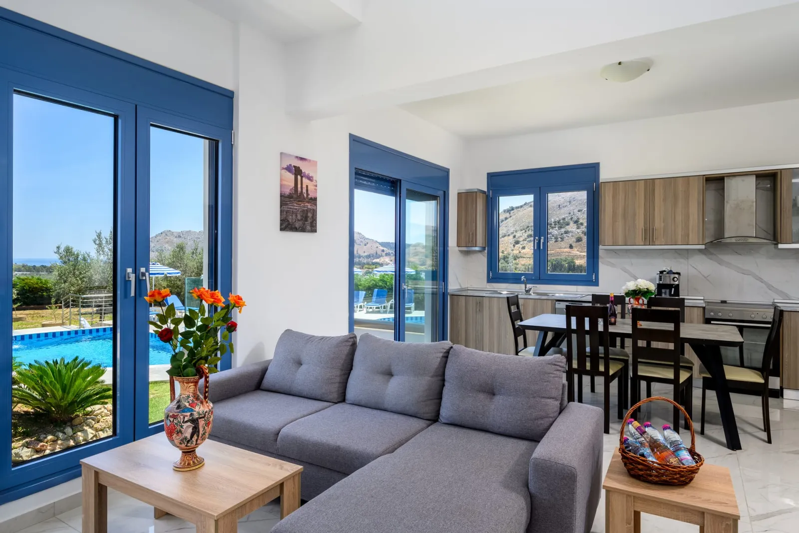 Five-Bedroom Superior Suite with Private Pool and Mountain view