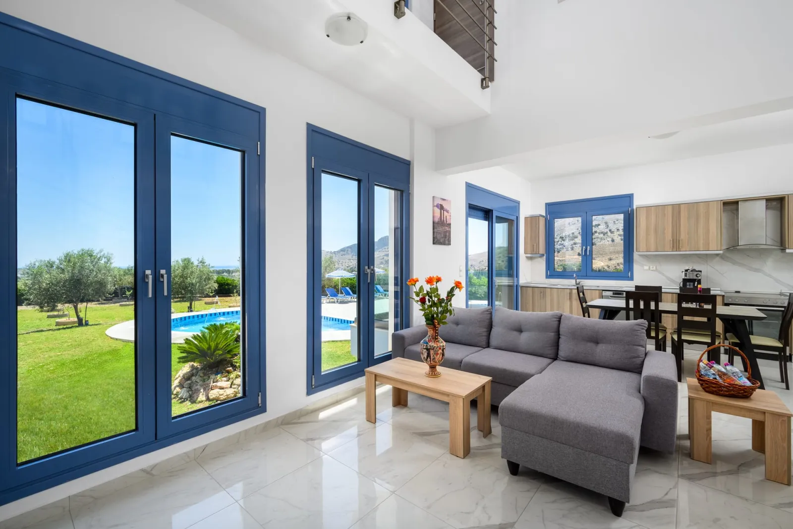 Five-Bedroom Superior Suite with Private Pool and Mountain view