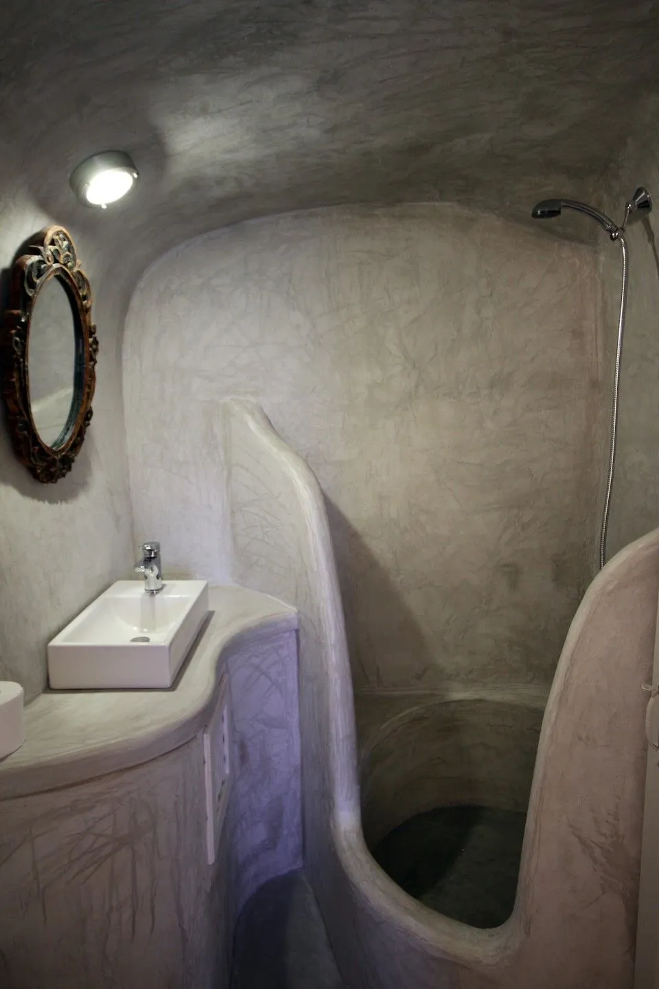 Small Single Cave Room with Caldera & Sea View