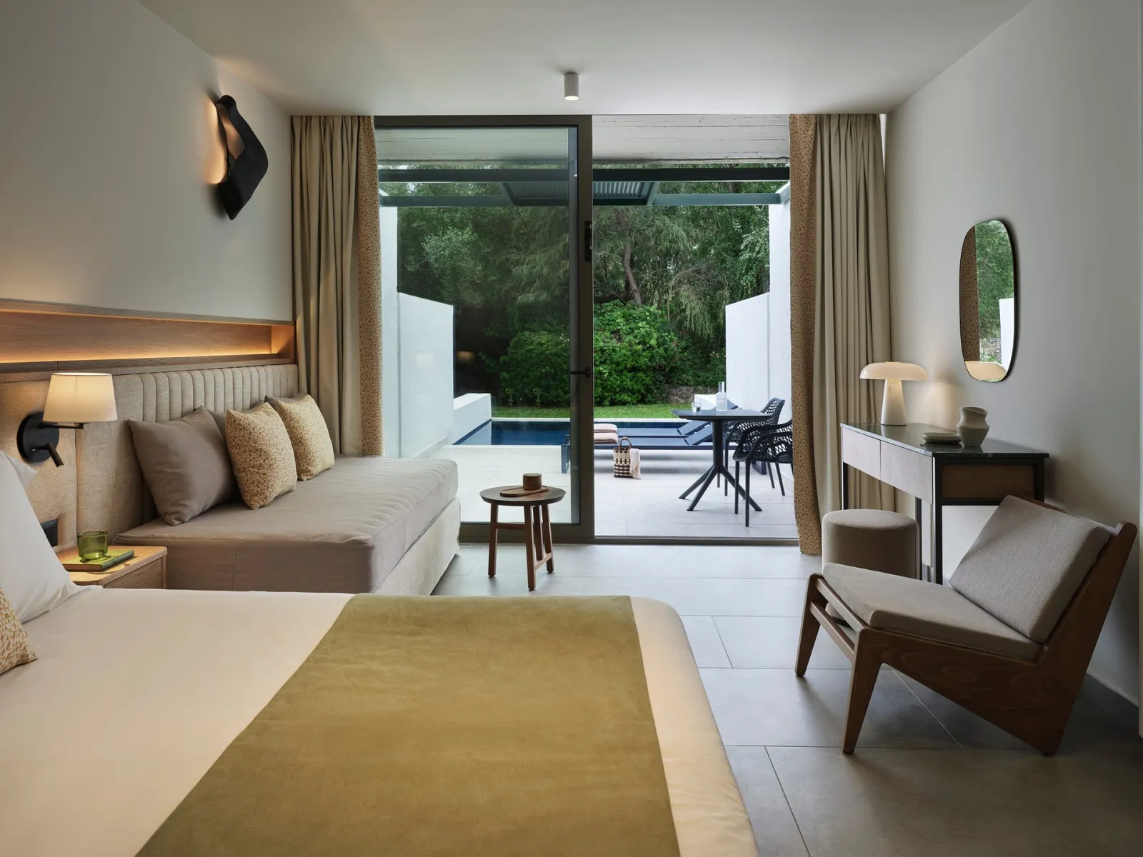 Double Garden View with Private Pool - Bungalow