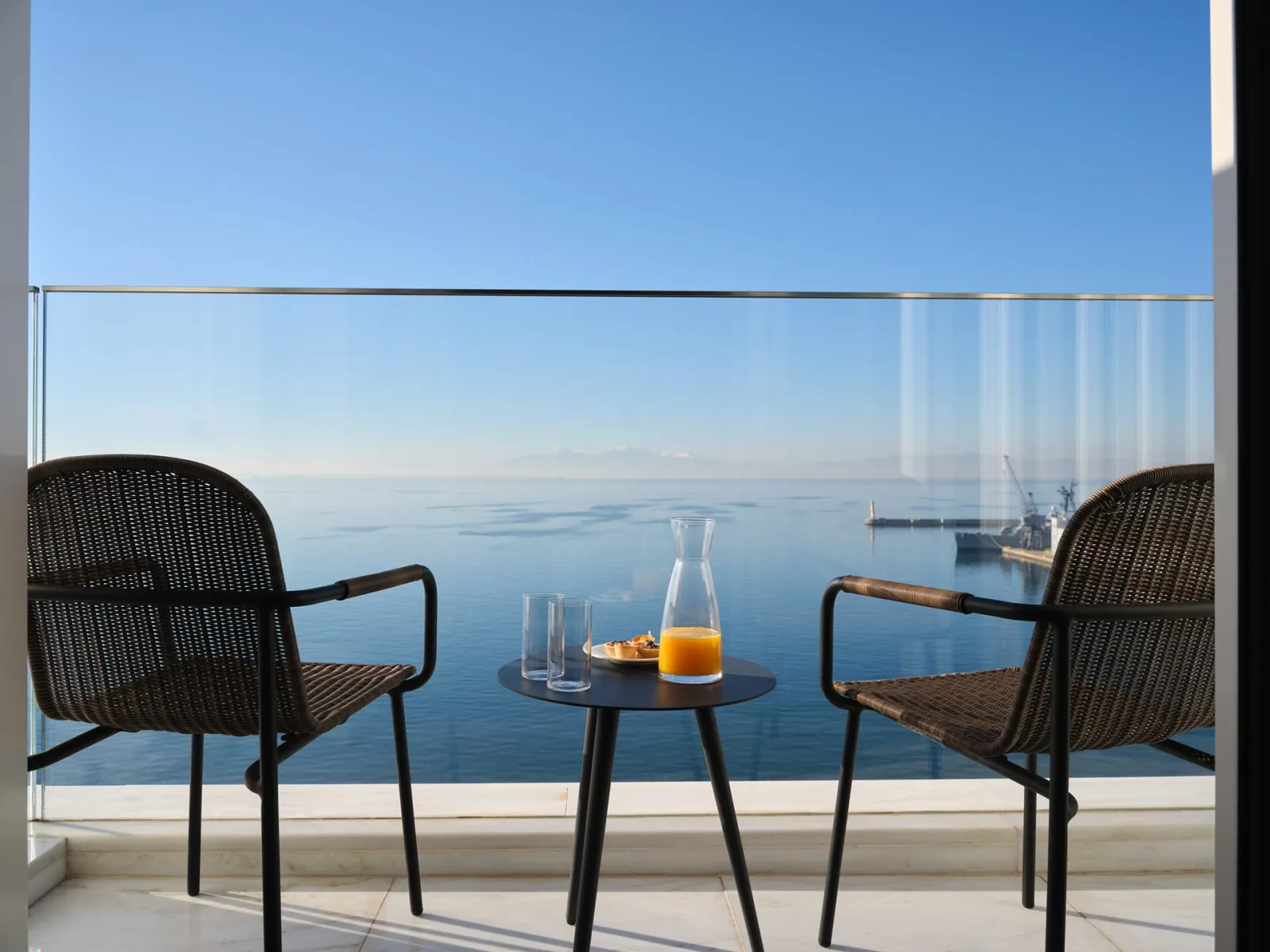 Deluxe Seafront Room with Balcony