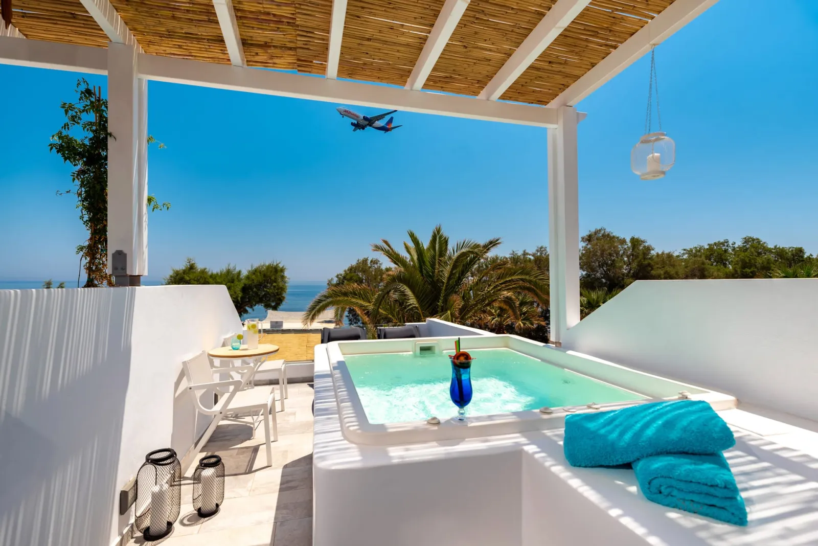 Double Room with Sea View and Hot Tub