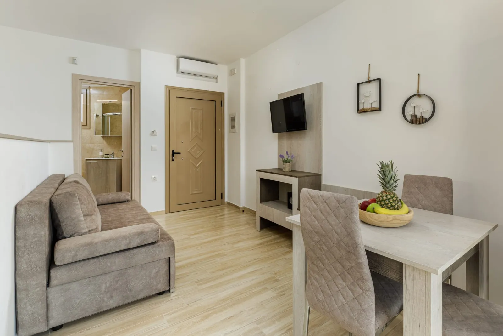 Apartment with Bedroom Semi-basement