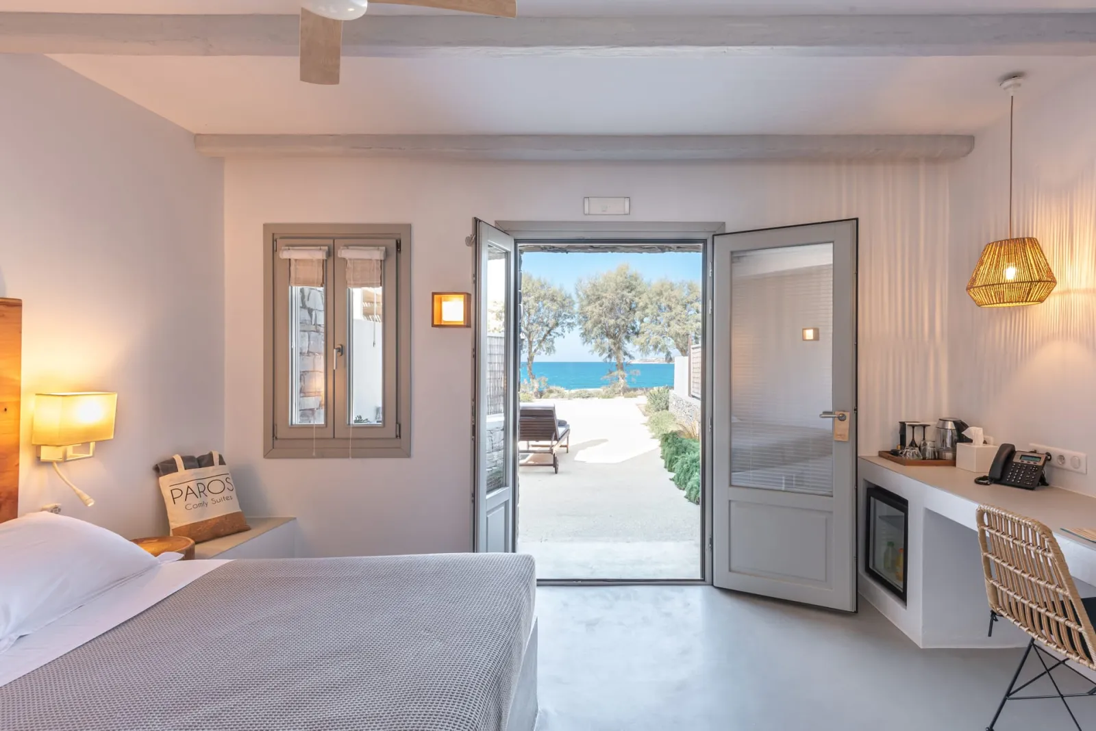 Double Suite with Private Yard with Sea View