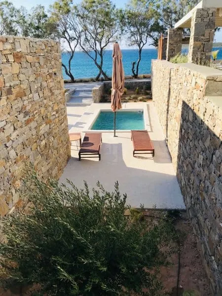 Deluxe Double Suite with Private Pool & Private Yard with Sea View