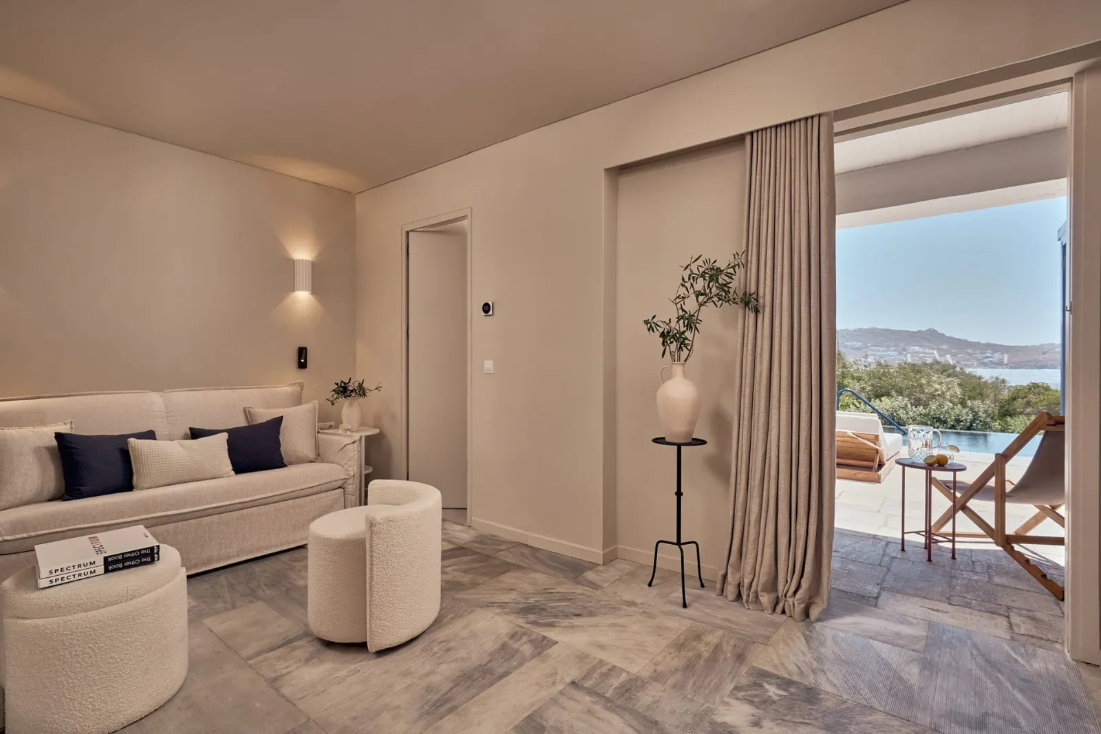 Theoxenia One Bedroom Suite Sea View with Private Pool