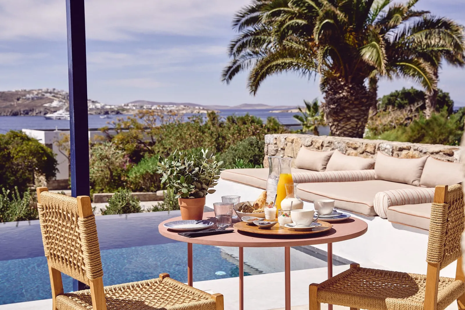 Theoxenia Two Bedroom Suite Sea View with Private Pool