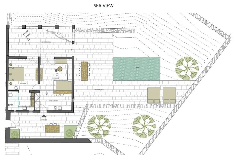 One bedroom mini villa with private pool