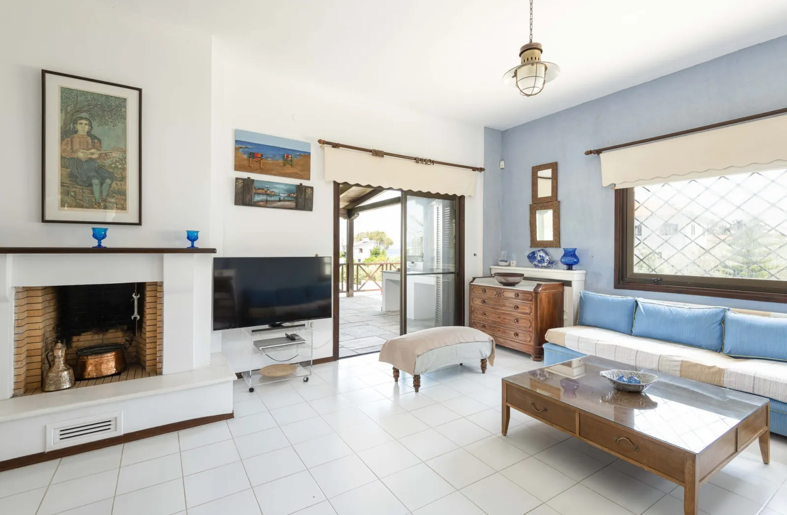 Escada Pool Villa near Hanioti