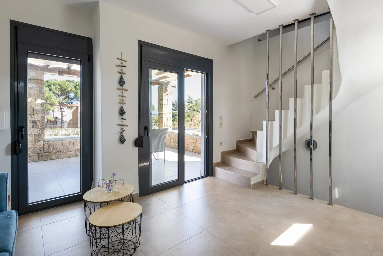 Amalthia Beachfront House in Pefkohori