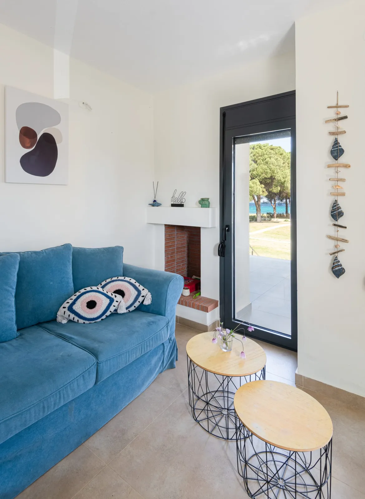Amalthia Beachfront House in Pefkohori