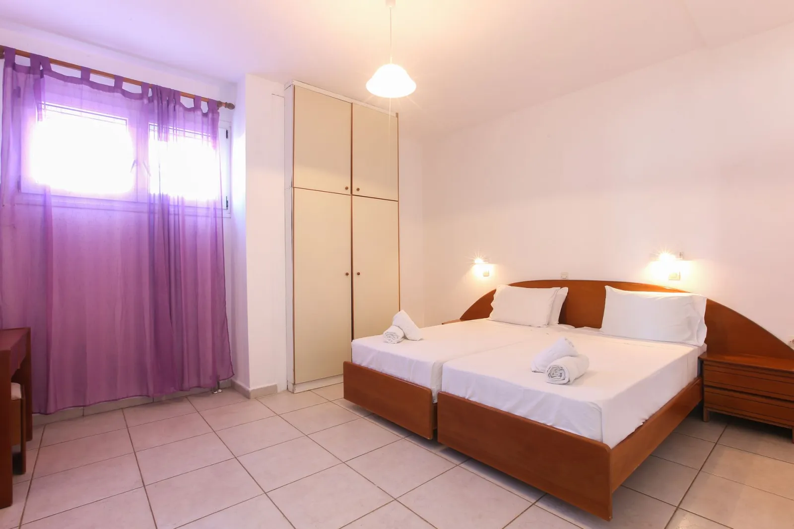 Apartment 1 bedroom ground floor with sea view