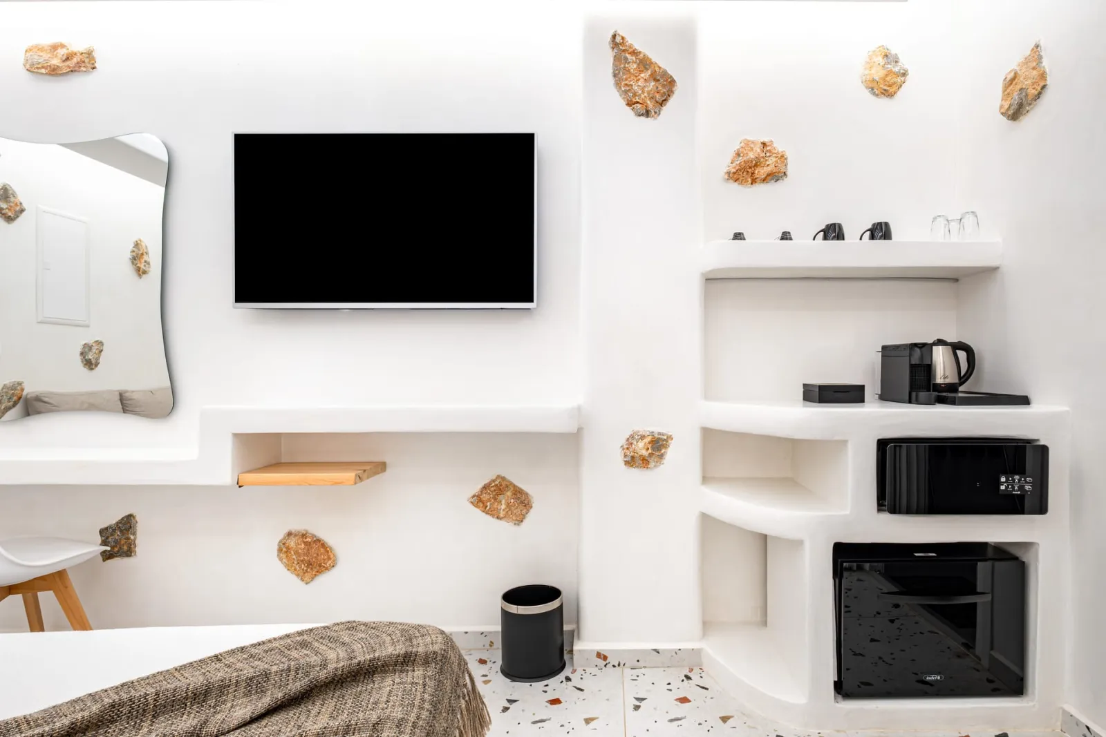 Elegant Room with Private Patio | Semi Basement