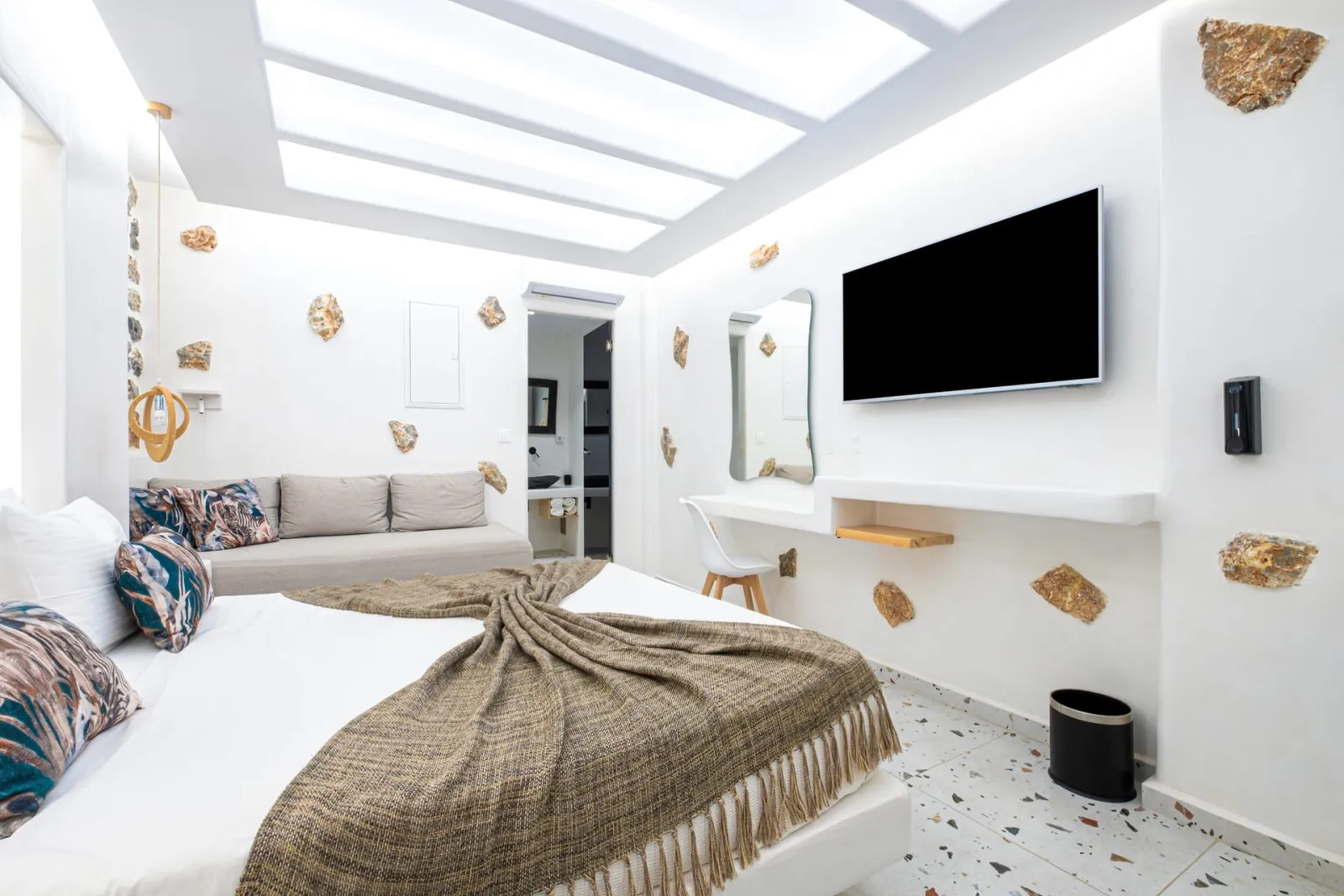 Elegant Room with Private Patio | Semi Basement