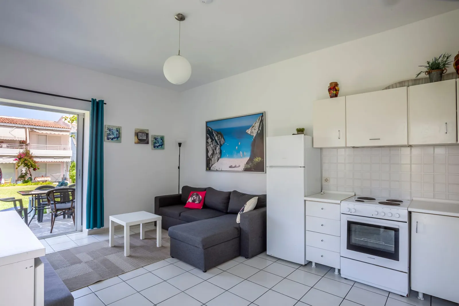 Akrotiri blue apartment 1 Pefkohori