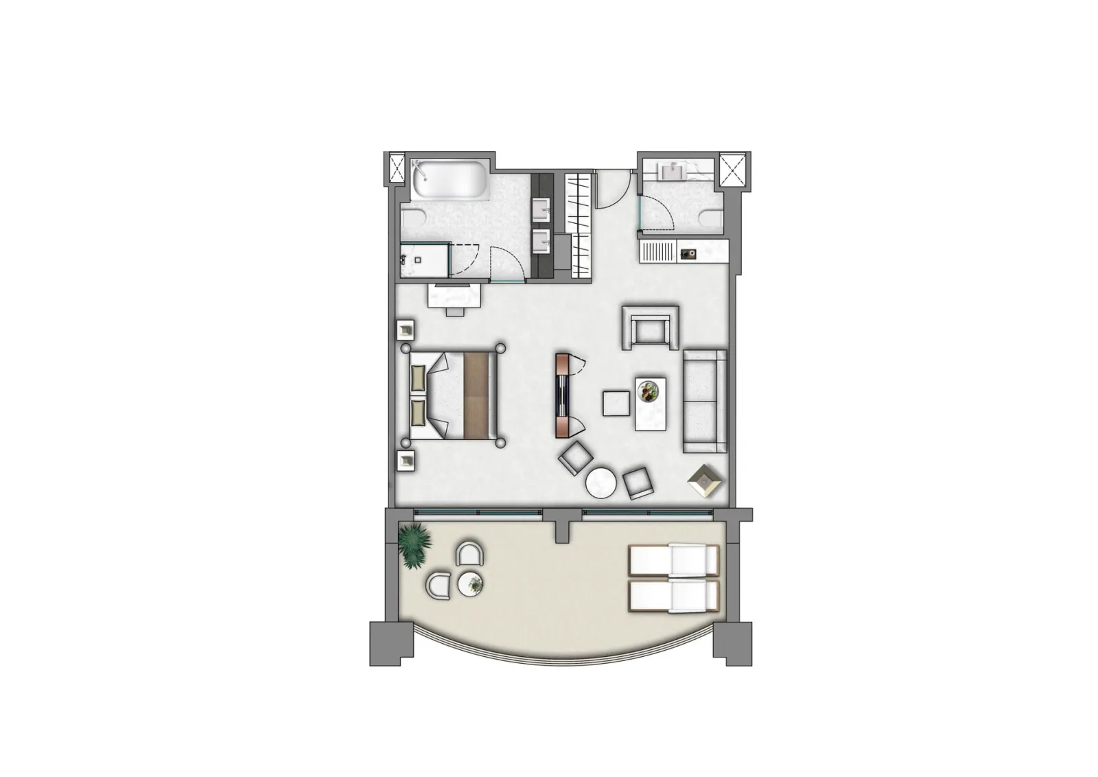 Executive Suite Sea View
