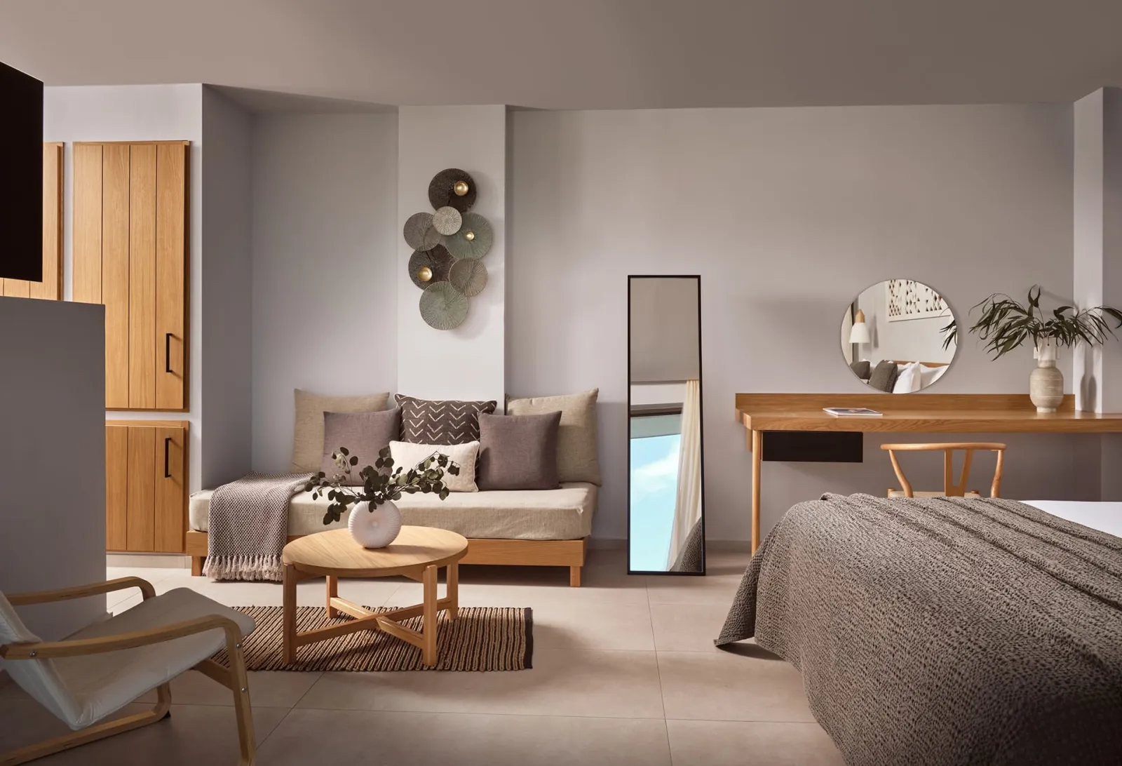 Heated Private Pool Suite with Side Sea View