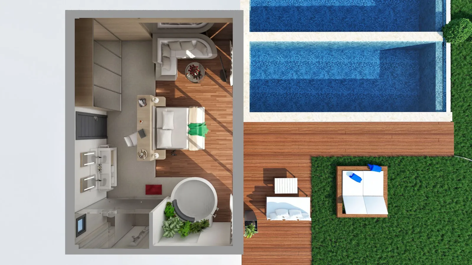Deluxe Suite Sea View with Private Pool