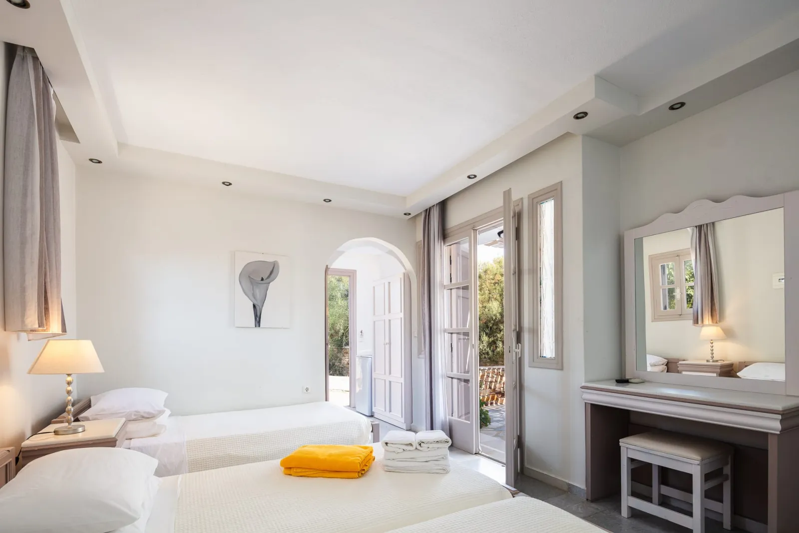 Aegean Quadruple Room with Terrace &amp; Sea View