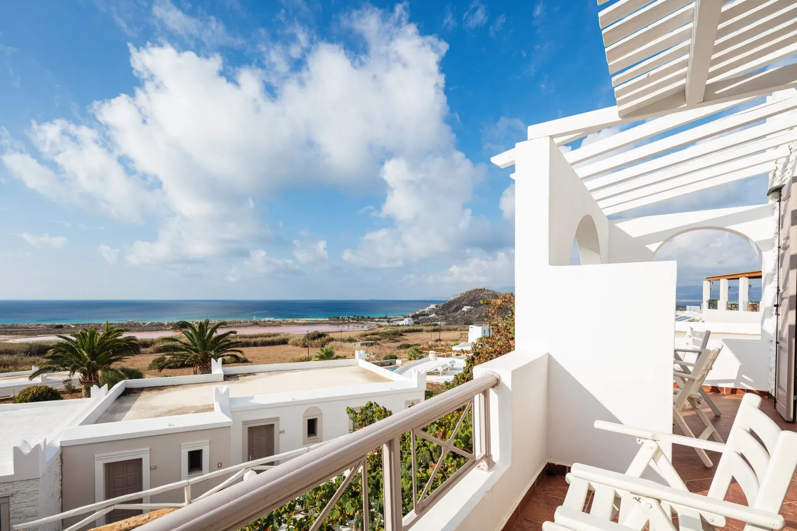 Aegean Quadruple Room with Balcony &amp; Sea View