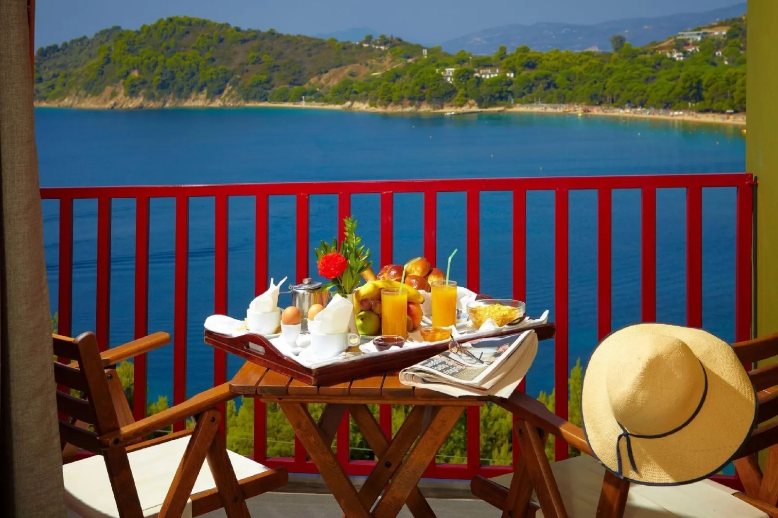 Superior Room with Koukounaries Beach View