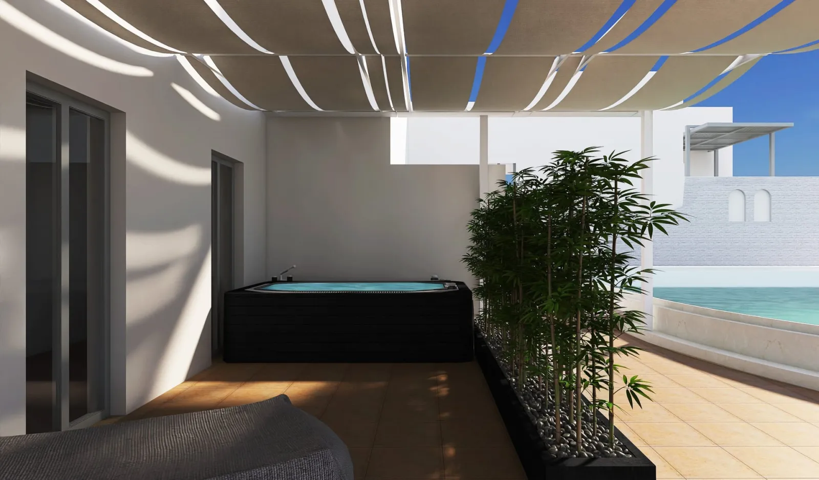 Unique Junior Suite Pool Front with Jetted Tub