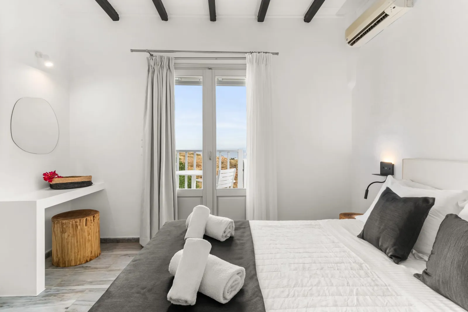Family Room with Jetted Tub and Sea View