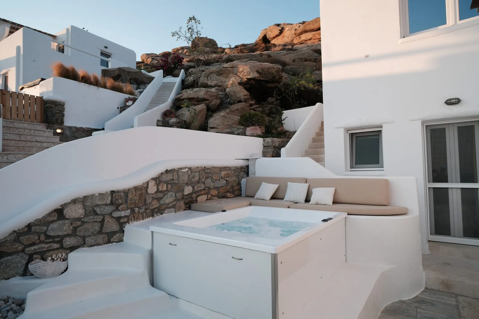 The Skyline Seaview Villa with Outdoor Hot Tub